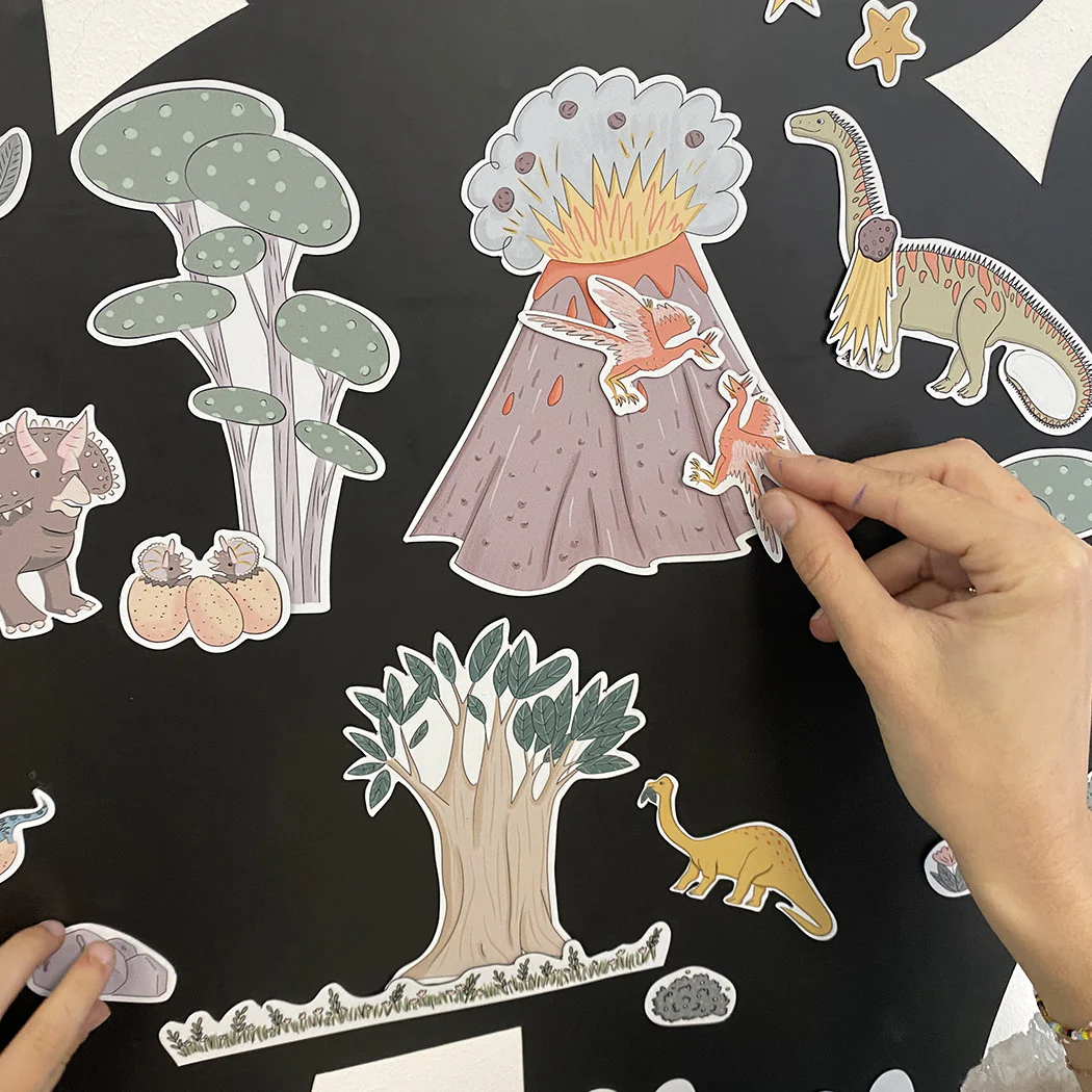 FERFLEX Magnetspiel (52 STK) | Dinosaurier – Bild 2