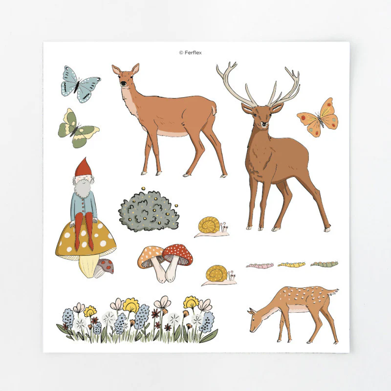 FERFLEX Magnetspiel (57 STK) | Waldtiere – Bild 9