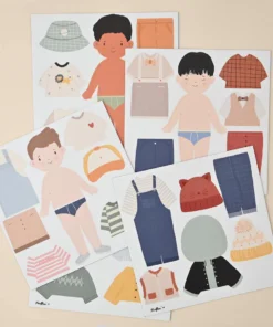 FERFLEX Magnetspiel (29 STK) | Anziehen Junge