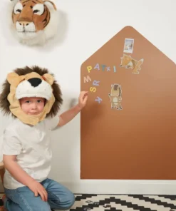 FERFLEX Magnettafel HAUS (selbstklebend) | karamell