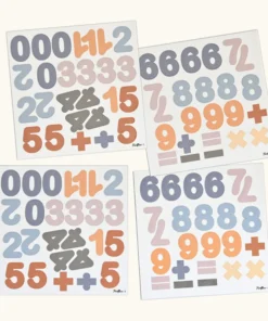 FERFLEX Magnetzahlen (100 STK) | karamellblau