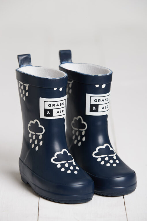 Farbwechsel Gummistiefel navy von Grass & Air