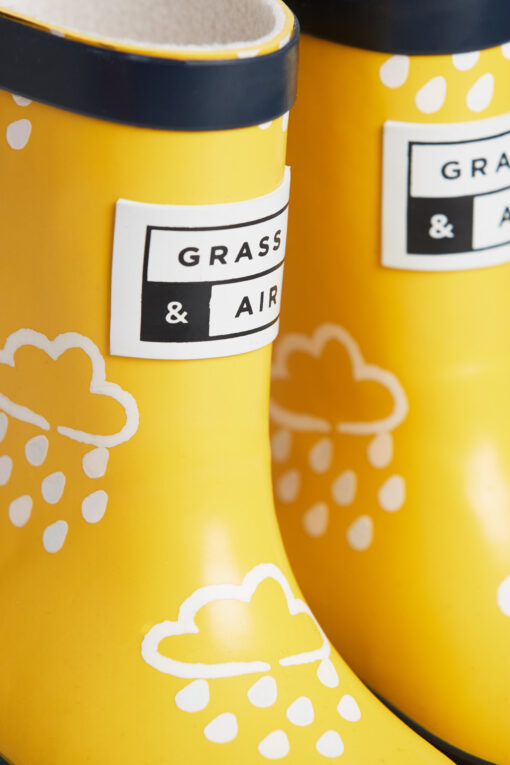 Farbwechsel Gummistiefel Yellow von Grass & Air