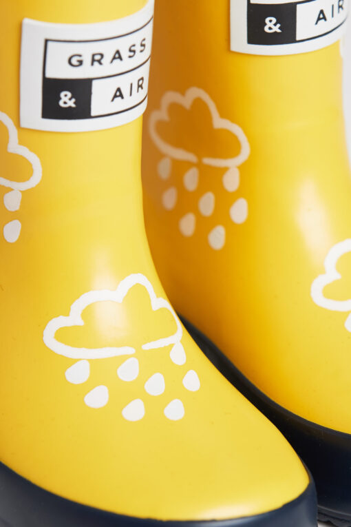 Farbwechsel Gummistiefel Yellow von Grass & Air
