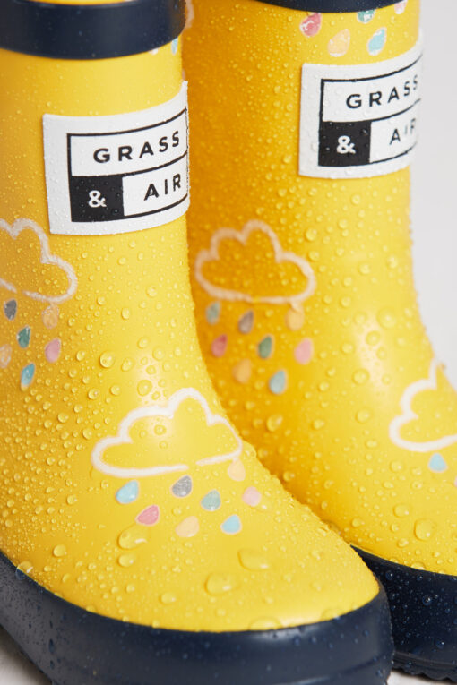 Farbwechsel Gummistiefel Yellow von Grass & Air