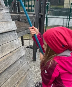 Glückskind Kinder Beanie Merinowolle & Seide | Himbeere