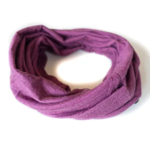 Glückskind Kinder Loop Merinowolle & Seide (Bio/GOTS) | Zwetschke