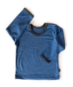 Glückskind Shirt Merinowolle & Seide | Royal