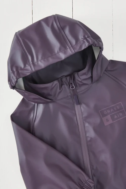 Grass & Air Regenoverall / Matschanzug | Purple