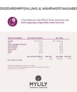 Eisen Gummies von MYLILY