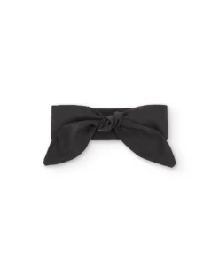 Tiralahilacha Binde-Stirnband Tencel | schwarz