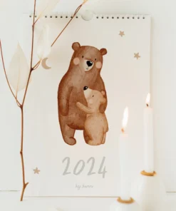 Hej Hanni KINDERKALENDER 2024 A4 ZUM EINTRAGEN
