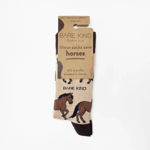 Bare Kind Bambus Socken ERW | Pferd – Bild 4