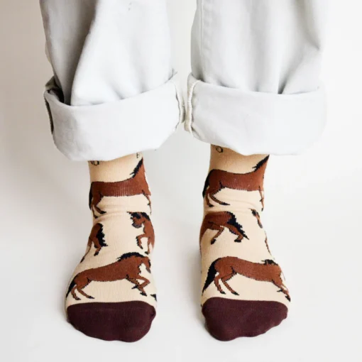 Bare Kind Bambus Socken ERW | Pferd