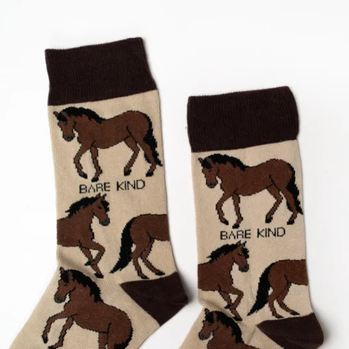 Bare Kind Bambus Socken ERW | Pferd – Bild 3