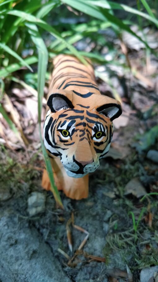 Wudimals® Tierspielzeug aus Holz | Tiger