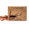 Spender-Aufsatz Pumphead für Glasflaschen kupfer
