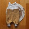 handmade Baby Strampler von Aylun SENF-BIENE