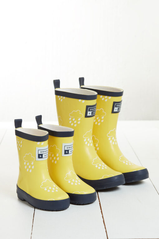 Grass & Air Farbwechsel Gummistiefel junior | YELLOW