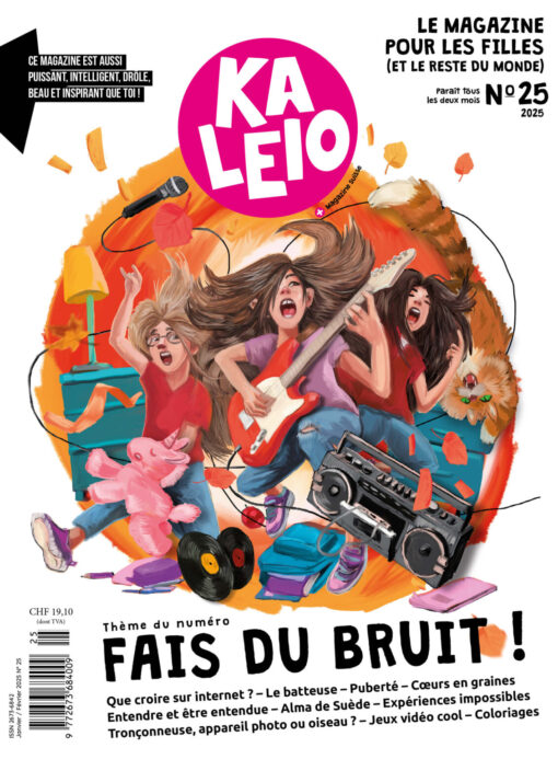 KALEIO-Magazin Nr. 25: Fais du bruit ! (ab 8–13 J., auf Französisch) – Bild 2