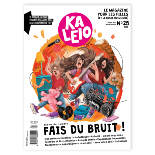 KALEIO-Magazin Nr. 25: Fais du bruit ! (ab 8–13 J., auf Französisch)