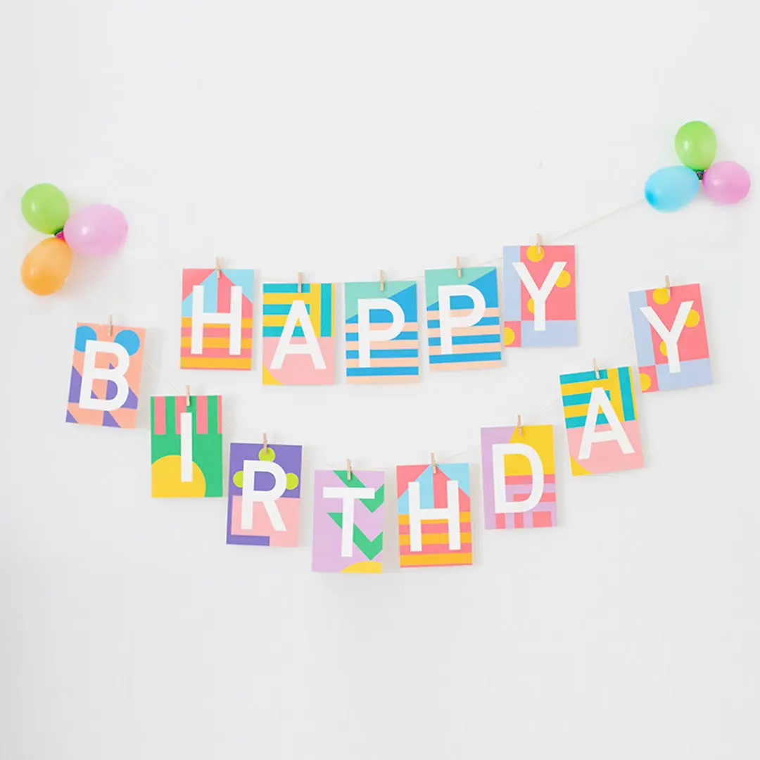 Kleine Prints | Kartenset HAPPY BIRTHDAY