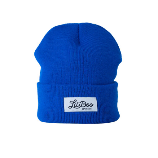 LIL' BOO Classic Beanie (100% Baumwolle) | blue