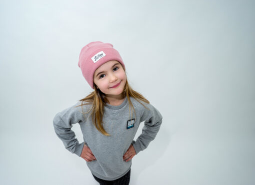 LIL' BOO Classic Beanie (100% Baumwolle) | dusty pink