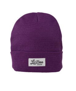 LIL' BOO Classic Beanie (100% Baumwolle) | purple