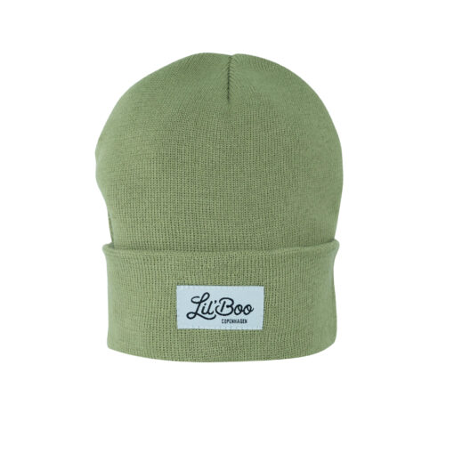 LIL' BOO Classic Beanie (100% Baumwolle) | sage