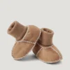 BabyMocs Vegane (Ananasleder) Cosy Mocs | Braun
