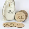 MYLILY Meilenkarten Holz | Schwangerschaft