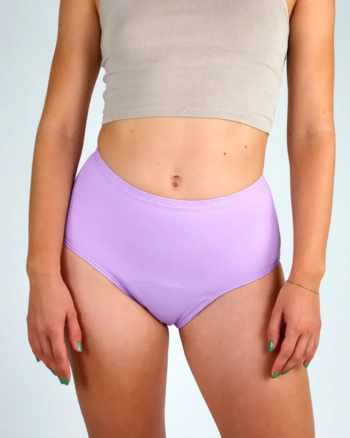 MYLILY High Waist  Periodenunterwäsche | Flieder – Bild 3