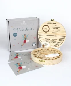 MYLILY Milchzahnbox Holz | Fee