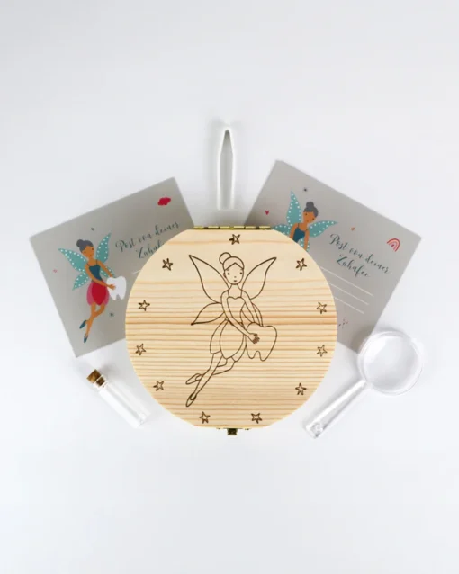 MYLILY Milchzahnbox Holz | Fee – Bild 7