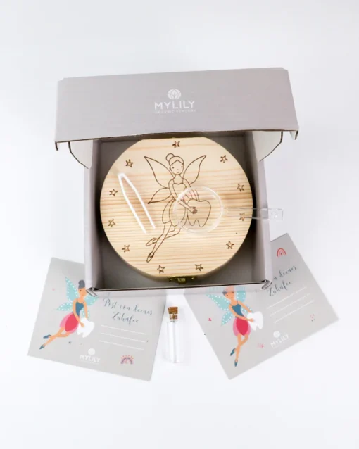MYLILY Milchzahnbox Holz | Fee – Bild 2