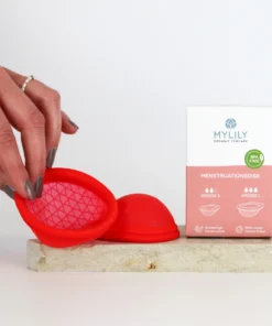 MYLILY Menstruationsdisk / Menstruationsscheibe - 2er Set