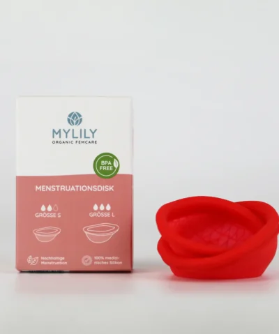 MYLILY Menstruationsdisk / Menstruationsscheibe - 2er Set