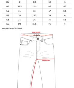 dreifeder Maxi Jeans Straight (5-13J) | stonewashed
