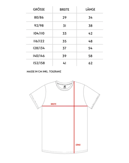 dreifeder T-Shirt grösse