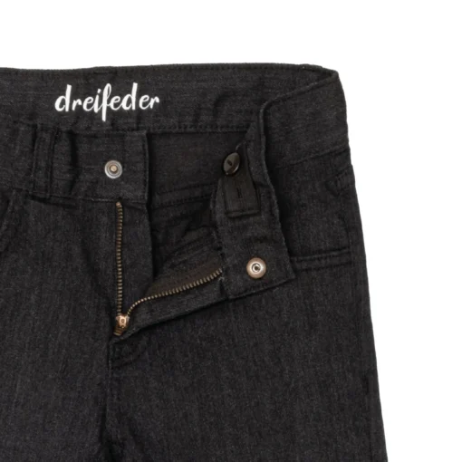 dreifeder Maxi Jeans Straight (5-13J) | black – Bild 6