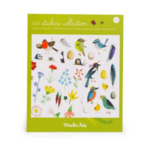 Moulin Roty Stickers (133 Stk)  | Botanik