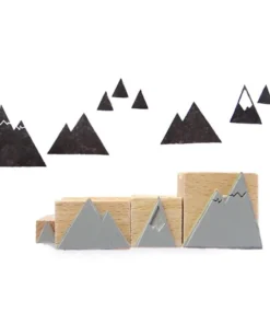 Nuukk Holz Stempel Set BERGE