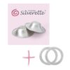 SET Silverette Still-Silberhütchen & O-Feel Silikonringe
