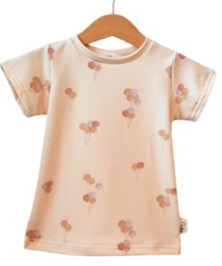 AYLUN Bade Shirt UPF50 kurzarm Ballons | PEACH