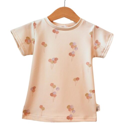 AYLUN Bade Shirt UPF50 kurzarm Ballons | PEACH