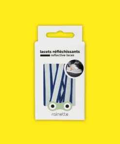 Rainette Reflektierende Schnürsenkel | Blau