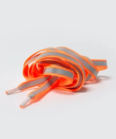 Rainette Reflektierende Schnürsenkel | orange