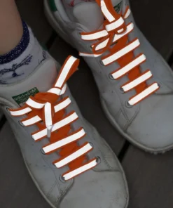 Rainette Reflektierende Schnürsenkel | orange
