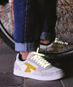 Rainette Reflektierende Schnürsenkel | Weiss
